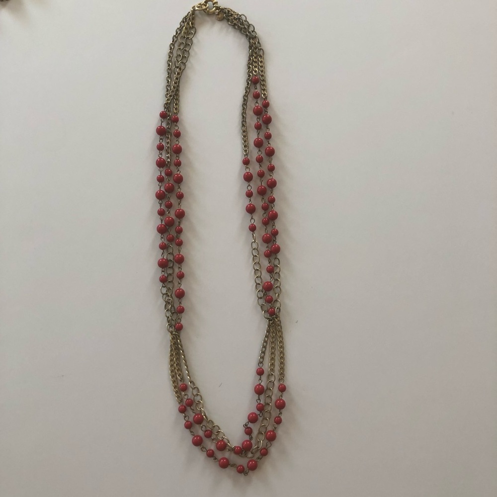 J Crew Beaded Necklace